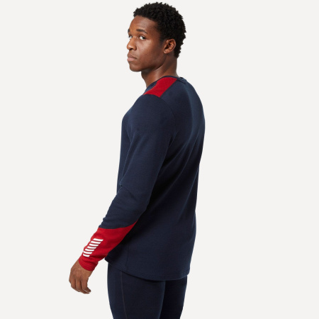Термобелье верх HH Man LIFA Merino Midweight Crew (; S; Navy)